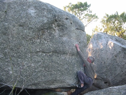 Le massif d'escalade du 111