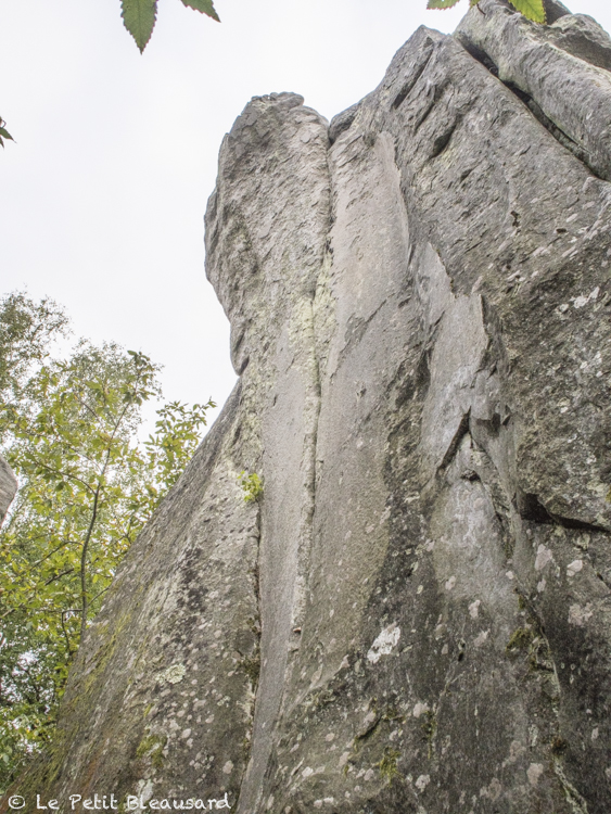 Roche cornue ou Le pendu