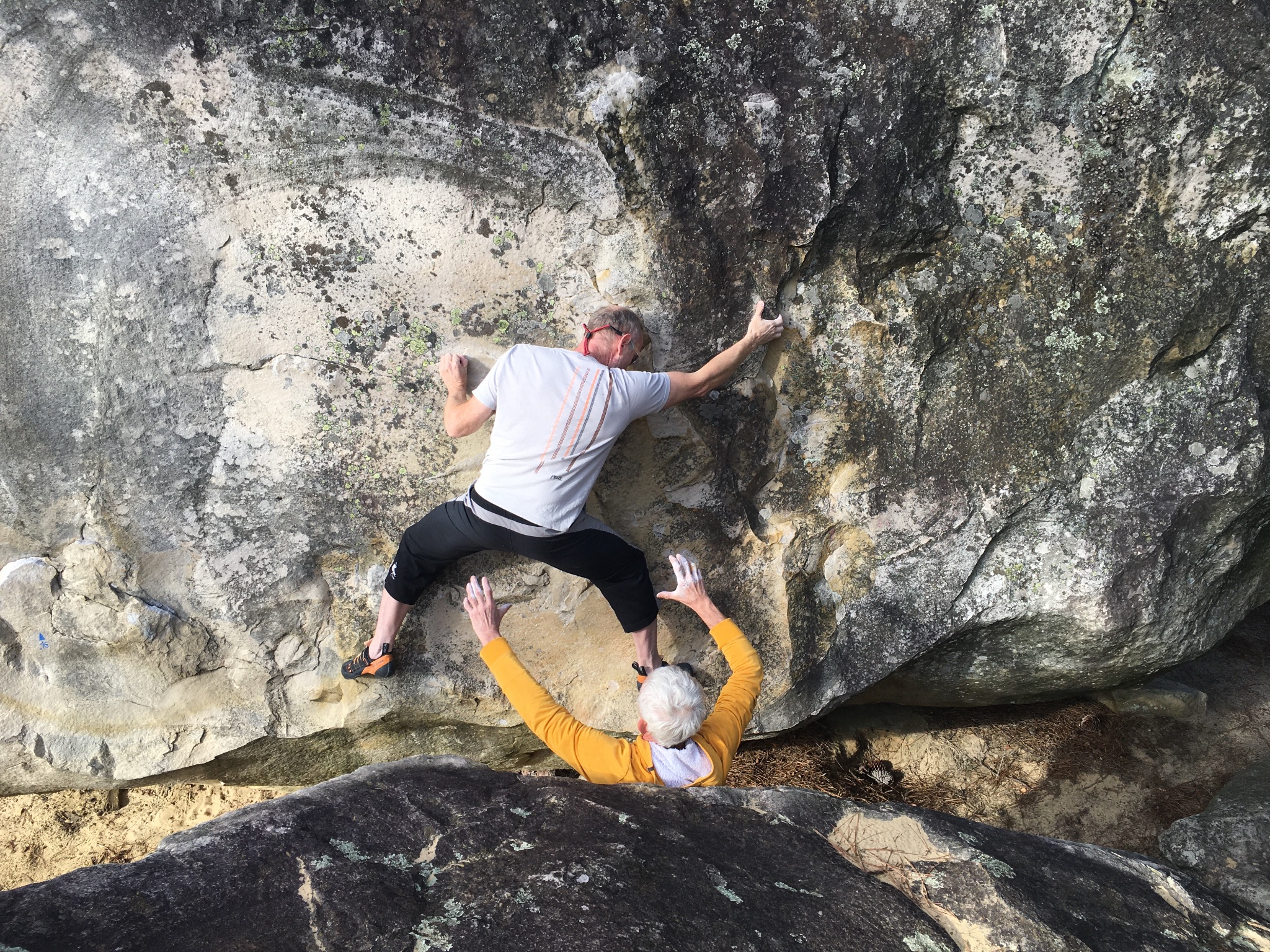 La Traversée à Taupé 6a