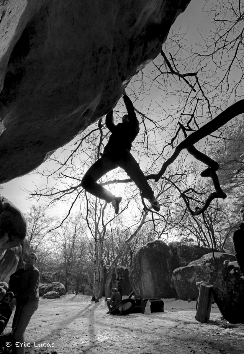 Geoffroy Degeange dans carnage 7b+