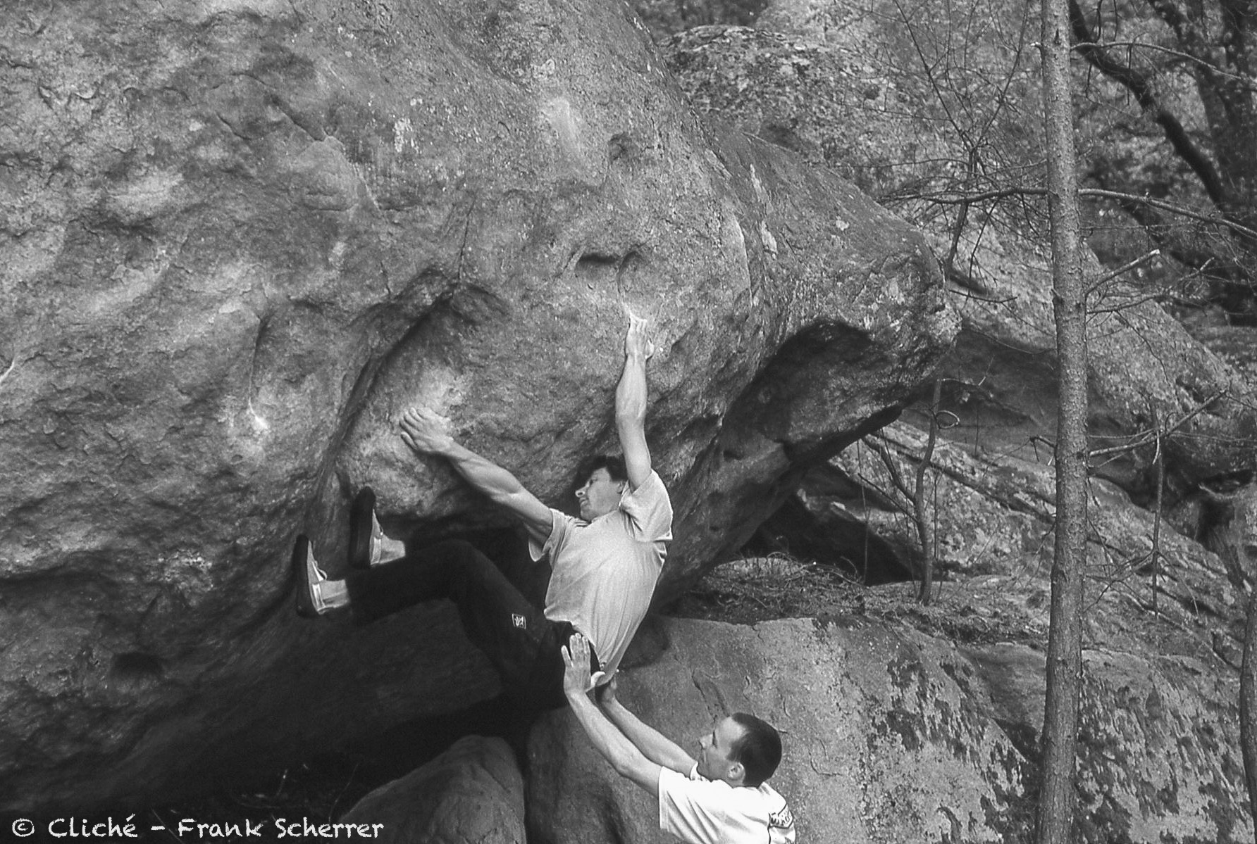 Stéphan Denys dans - De la terre à la lune 7c+