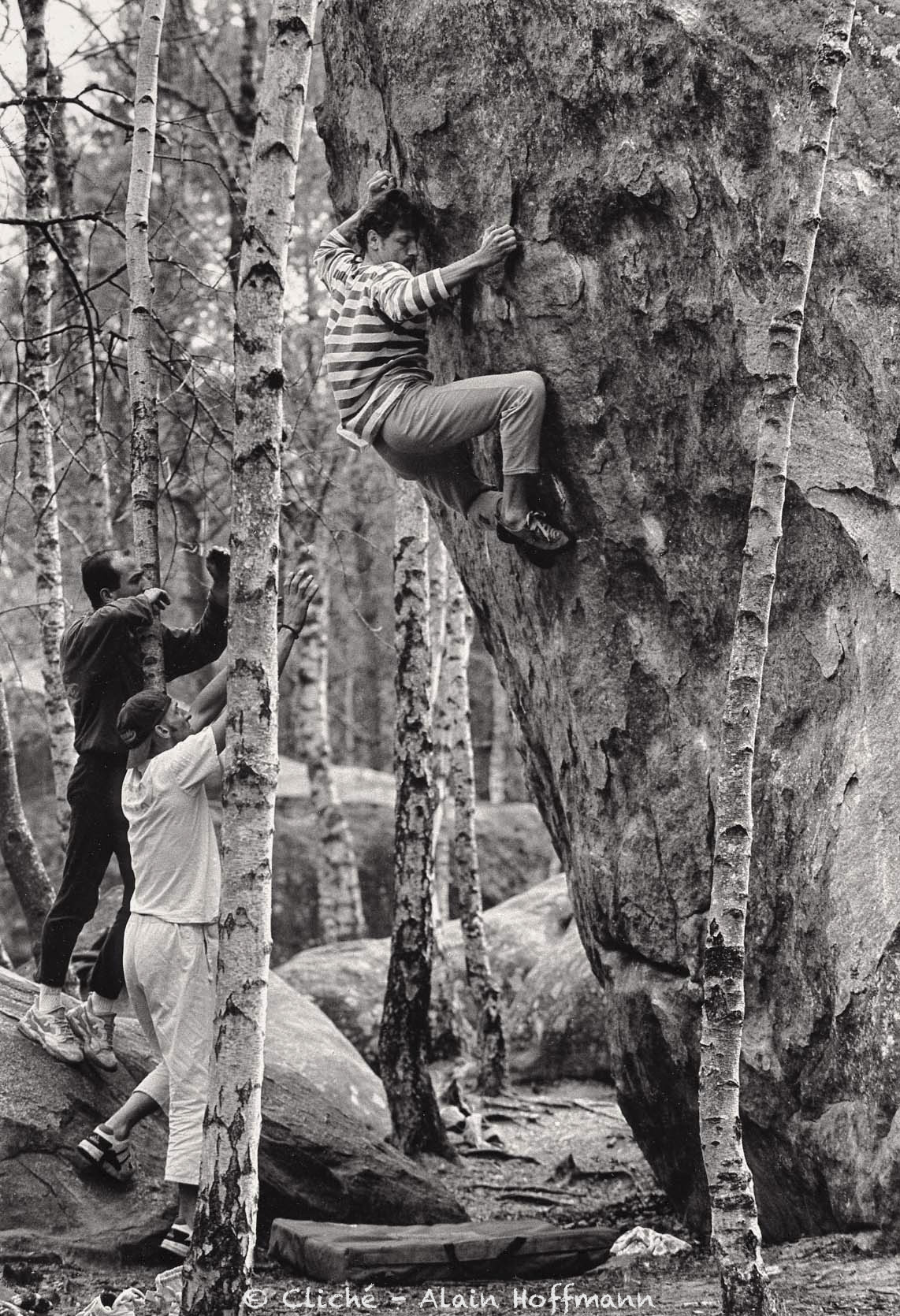 Gilles Bernigolle dans le mur des lamentations 7b +