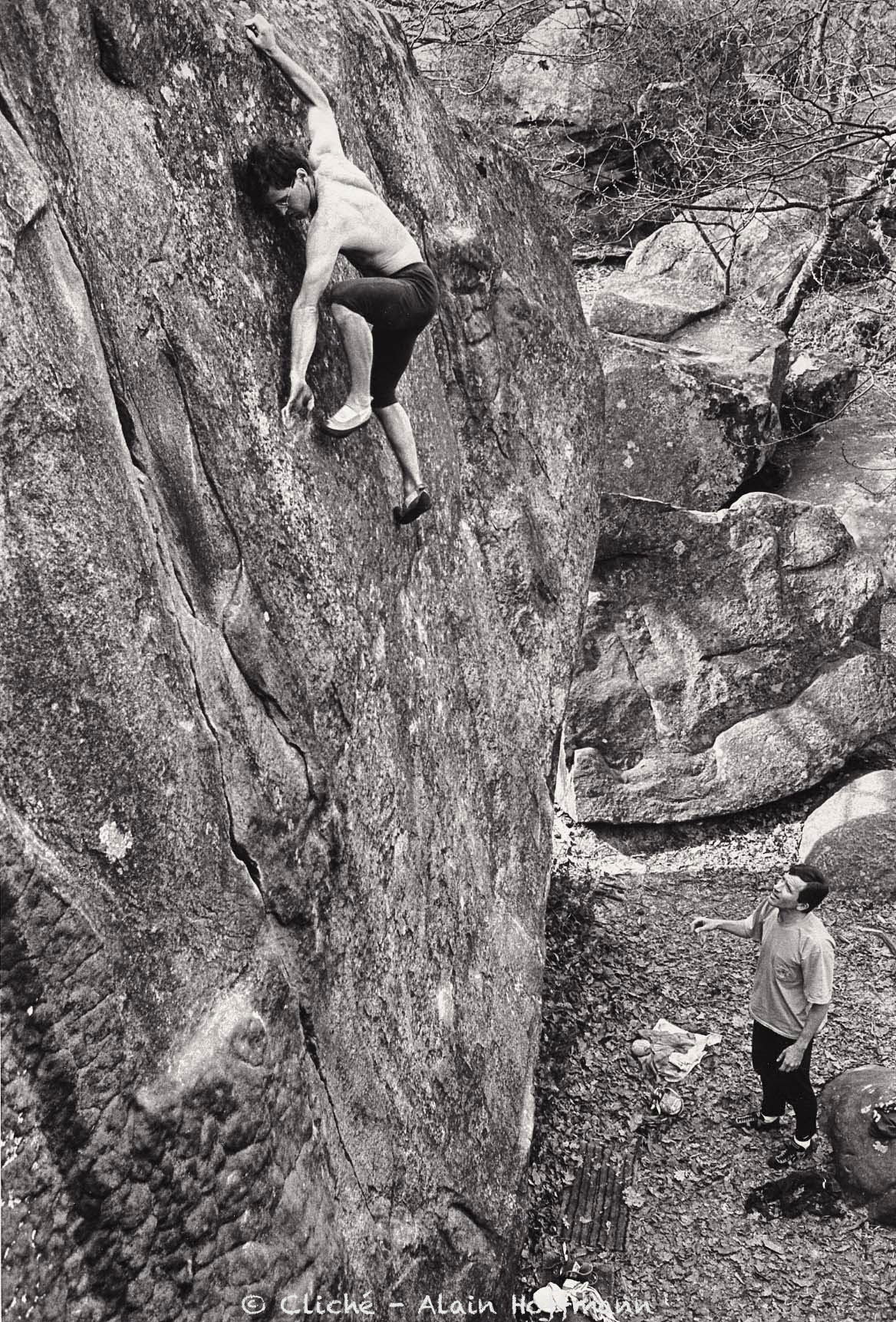 Philippe Le Denmat dans la Super Prestat  7b +